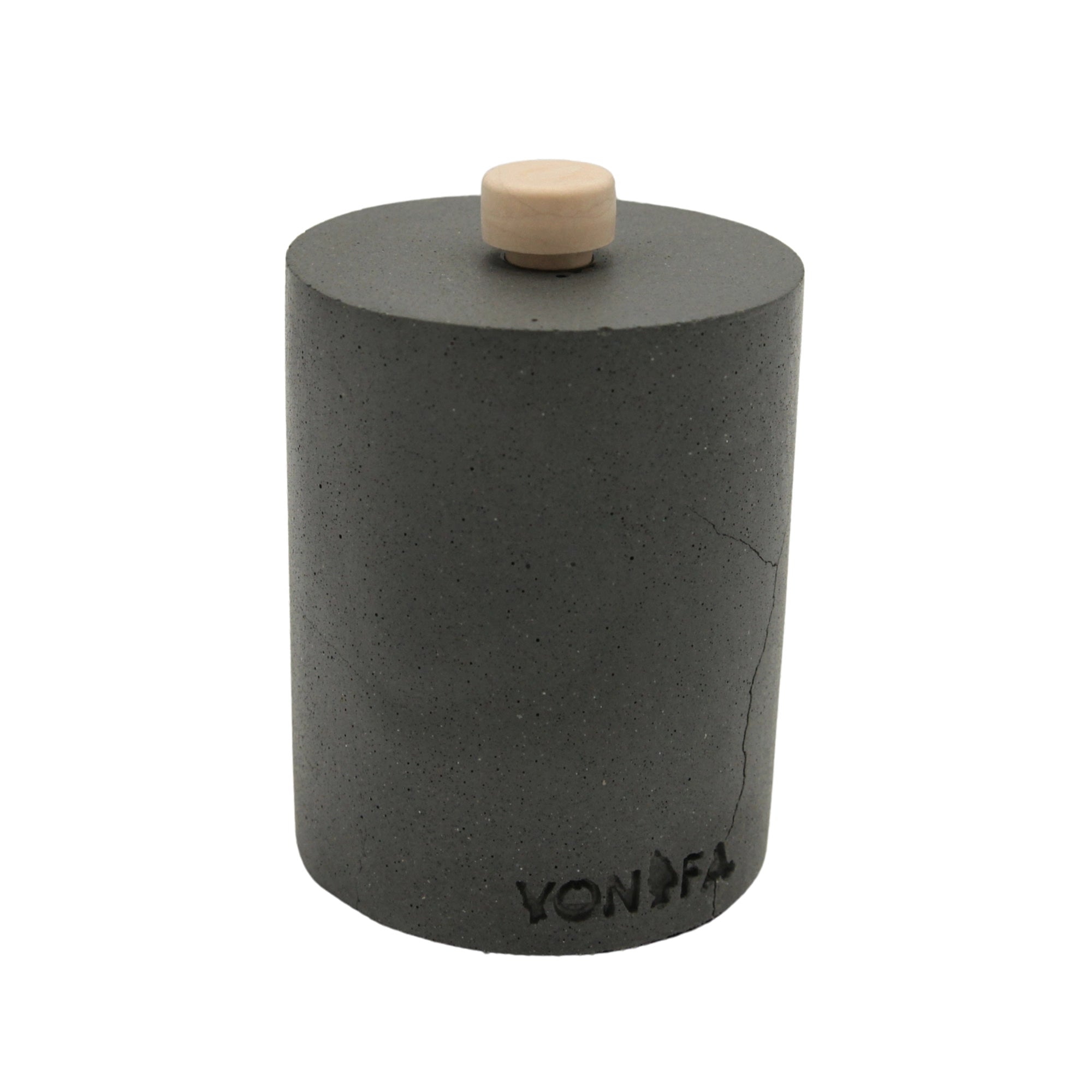 Diffusor-Flasche aus Architekturbeton Grau Var.2